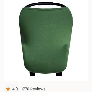 Copper pearl nursing car seat cover